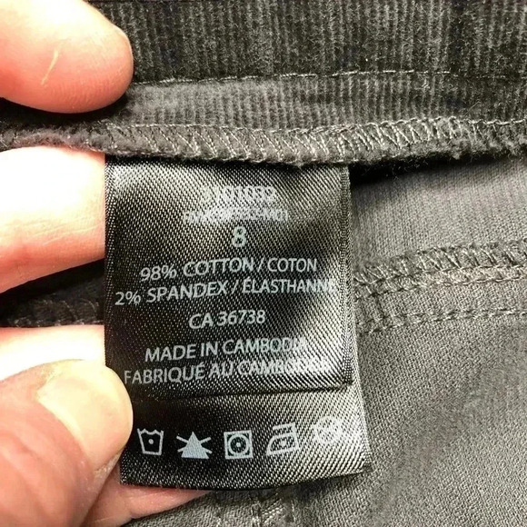 Kenneth Cole  Reaction Pants Pull On Grey Size 8 - Picture 11 of 16